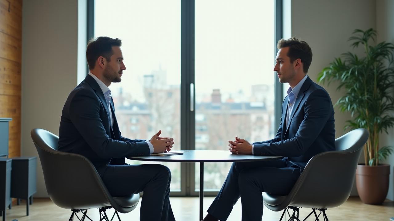 Professional coaching session in a structured Edinburgh environment